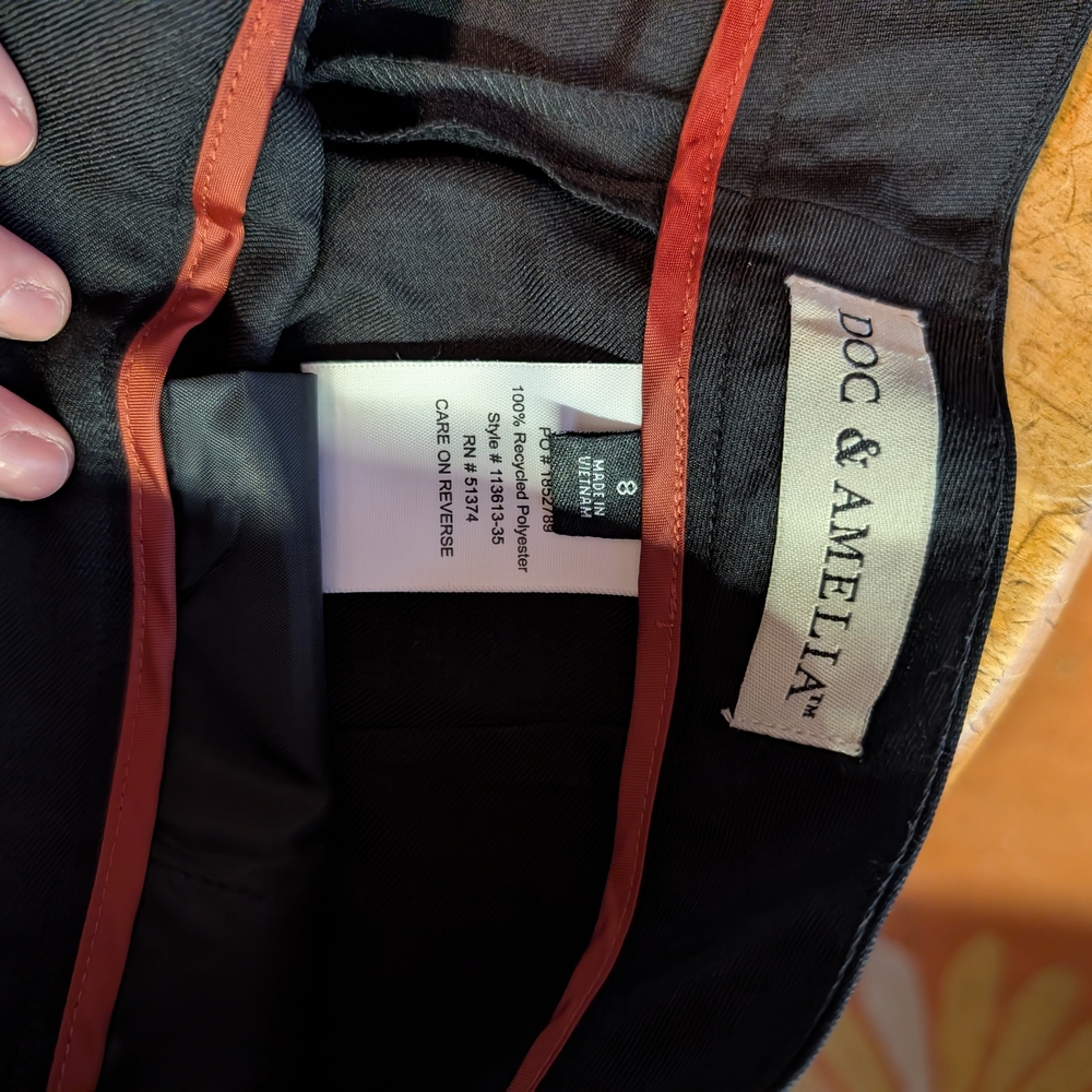 Doc & Amelia Black Women's Pants